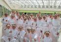 دختران مدرسۀ رحاب الزهراء به تکلیف رسیدنشان را جشن گرفتند