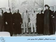 دیدار امام موسی صدر با سلیمان فرنجیه رئیس جمهور لبنان و رهبران ادیان 