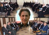 مراسم ترحیم دکتر صادق طباطبایی در لبنان برگزار شد / گزارش تصویری
